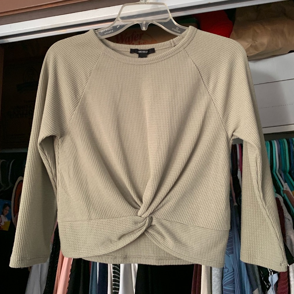 Forever 21 Crop Long Sleeve